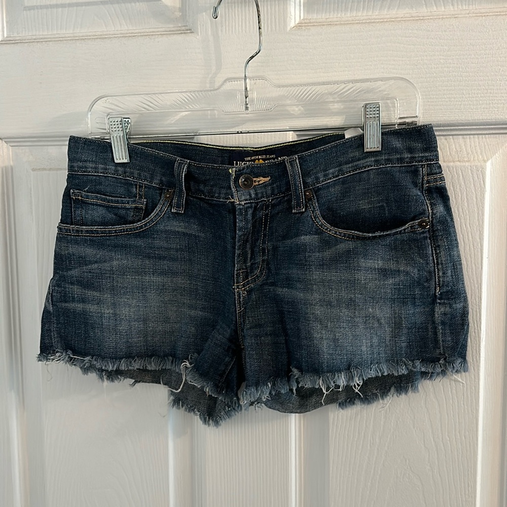 Lucky Brand, denim shorts, size 0/25